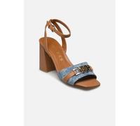 GUESS Sandalias con hebilla 'Grato 2' azul denim / cognac, Talla 41