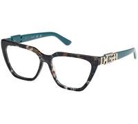 Guess GU2985 C54 098 - Dark Green/Havana / Shiny Dark Green