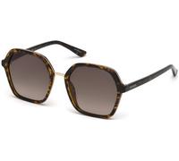 Guess GU7557 C54 52F - Havana oscuro / Havana oscuro