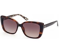 Guess GU7829 C56 52F - Havana oscuro / Negro/Textura