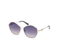 Guess Mujer GU7907 20B Gafas de sol Metal Gris Fumar Geométrico Normal Sombreado