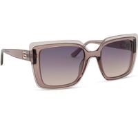 Guess Mujer GU7908 59Z Gafas de sol Inyectado Beige Violeta Cuadrada Normal Sombreado