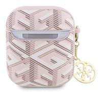 Guess GUA2PGCE4CP Funda para AirPods 1/2 Cover Rosa GCube Charm