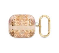 Guess GUA3HHFLD Estuche AirPods 3 Colección Paisley Strap - Oro