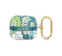 Guess GUA3HHFLN Funda AirPods 3 Flor Correa Colección - Verde