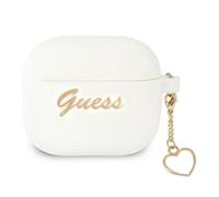 Guess GUA3LSCHSH - Funda para AirPods 3 (Silicona), Color Blanco