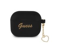 Guess GUA3LSCHSK Funda AirPods 3 Logotipo Script Negro