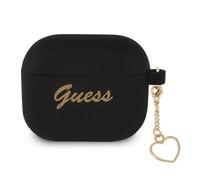 Guess GUA3LSCHSK - Funda para AirPods 3 (Silicona), Color Negro