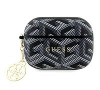 Guess GUAP2PGCE4CK Funda para AirPods Pro 2 Cover Negro GCube Charm