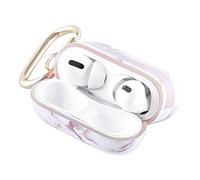 Guess GUAPHCHMAP - Funda para AirPods Pro (Correa de mármol), Color Rosa