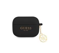 Guess GUAPLSC4EK - Funda para AirPods Pro (Silicona), Color Negro