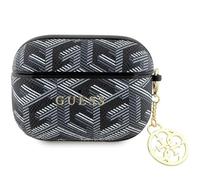 Guess GUAPPGCE4CK Funda para AirPods Pro Cover Negro GCube Charm