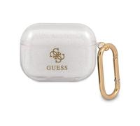 Guess GUAPUCG4GT Estuche AirPods Pro Colección Glitter Transparente