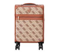 Guess - Guess Audrey Logo 18 IN 8-Wheeler Cognac Logo - Suitcases - Mujer - Marrón - ONE SIZE -