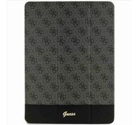 Guess GUFCP12PS4SGK - Funda para iPad Pro de 12,9", diseño de Rayas, Color Negro