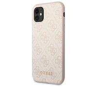 Guess GUHCN61G4GFPI 4G - Carcasa para iPhone 11 (Metal), Color Dorado