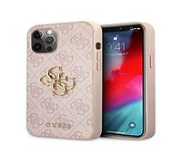 Carcasa para móvil - GUESS GUHCP12M4GMGPI, Compatible con Apple iPhone 12 / iPhone 12 Pro, Rosa