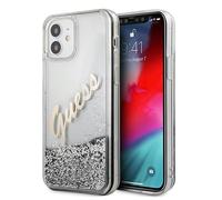 Guess guhcp12sglvssi iphone 12 mini5,4' srebrny/silver hardcase glitte