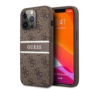 Funda Guess 4G Stripe Marrón - iPhone 13 Pro