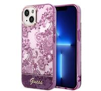 Guess GUHCP14MHGPLHF - Carcasa rígida para iPhone 14 Plus de 6,7 Pulgadas, Color Fucsia y Fucsia