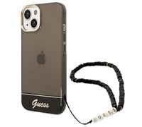 GUESS GUHCP14SHGCOHK - Funda para iPhone 14 de 6,1 Pulgadas, Color Negro