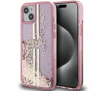 Guess GUHCP15MLFCSEGP Carcasa rígida para iPhone 15 Plus/14 Plus de 6,7 Pulgadas, Color Rosa