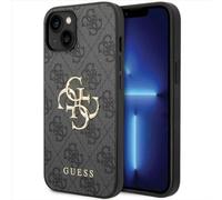 GUESS GUHCP15S4GMGGR - Carcasa para iPhone 15, Color Gris
