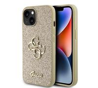 Guess GUHCP15SHG4SGD - Carcasa para iPhone 15 de 6,1", Color Dorado