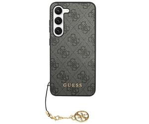 GUESS GUHCS24SGF4GGR Estuche rígido para S24 S921 Colección Charms 4G Negro