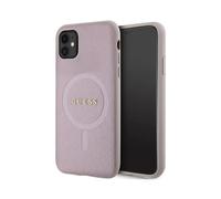 Guess GUHMN61PSAHMCP - Carcasa rígida para iPhone 11 / XR de 6,1", Color Rosa