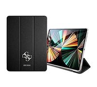 Guess GUIC12PUSASBK Saffiano Collection - Funda Tipo Libro para iPad de 12,9", Color Negro