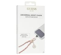 GUESS GUOUCHSAMC4P - Colgante universal para la mano, color rosa, Cuero sintético