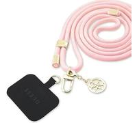 GUESS GUOUCNMG4EP - Cinturón universal de cuerda CBDY de nailon 4G, color rosa, Nailon