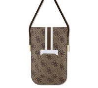 Guess Bolsa de transporte GUOWBP4RPSW – 4 unidades, diseño de rayas, marrón