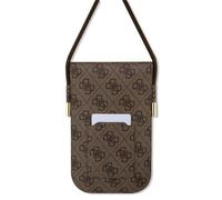 Guess GUOWBP4SNSW - Funda con Logo de Metal 4G, Color marrón