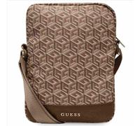 Guess Funda para tablet GUTB10HGCFSEW – diseño de rayas, marrón, 10 pulgadas