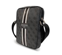 Guess GUTB10P4RPSK PU 4G - Bolso de hombro con estampado de rayas, color negro, Black