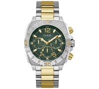 Guess Reloj de pulsera para hombre GW0800G1 - Cronógrafo cuarzo, acero inoxidable bicolor