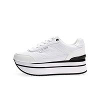 GUESS Hansin/Active Lady/L, Oxford Plano Mujer, Color Blanco, 40 EU