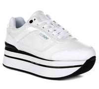 Guess Hansin Activo Plataforma Mujer Zapatilla Blanca UK 3 - 7