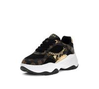 Guess Harpaa - Zapatillas deportivas para mujer, Negro , 36 EU