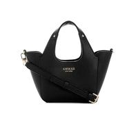 Guess Bolso de mano Helina Mini imitación de cuero negro mujer