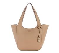 GUESS Helina Tote, Bolsa de Mano para Mujer, Beige, Talla Unica