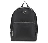 GUESS Milano Compact Backpack, Hand Bag Men, Negro y Verde, One Size