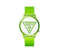 Guess Reloj Analógico para Mujer de Cuarzo con Correa en Silicona V1018M6