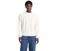 GUESS Hombre Suéter De Cuello Redondo Algodón M5BR04Z0561, Color blanco., XL