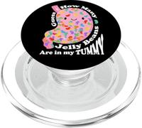 Guess How Many Jelly Beans Are in my Tummy Funny Kawaii PopSockets PopGrip para MagSafe