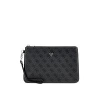 GUESS HULL MEDIUM POUCH, Bla - Black, Talla única