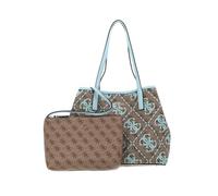 GUESS HWOQ6995290 VIKKY LARGE TOTE Women Logotipo de café con leche/azul de hielo Size One Size