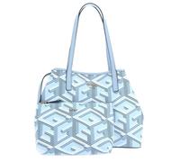 GUESS HWSA6995280IBG VIKKY TOTE Women ICE BLUE LOGO Size One Size